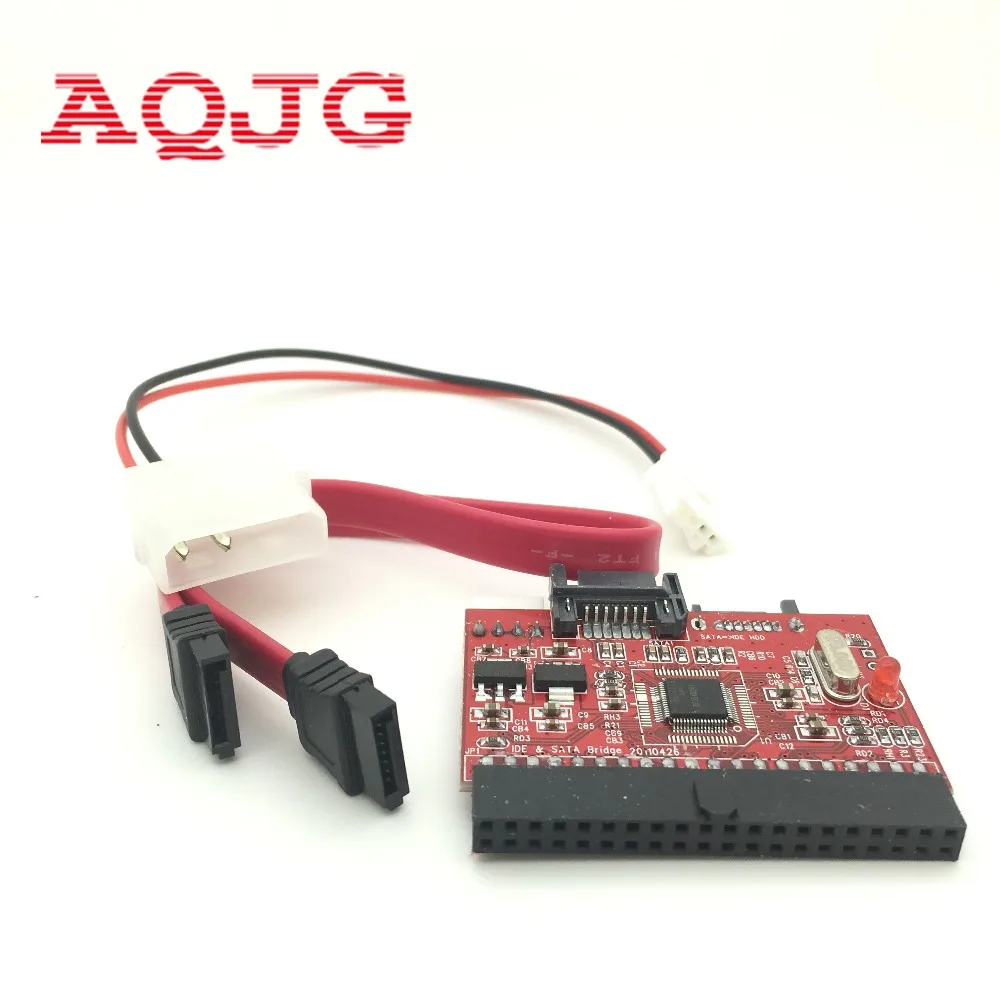 

1 pcs IDE HDD to SATA Serial ATA Converter Adapter 2 in 1 SATA to IDE Converteror IDE to SATA ConverterHot AQJG Wholesale