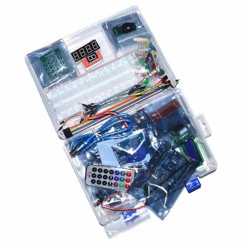AEAK для Arduino UNO R3 RFID стартовый набор UNO R3 обновленная версия Обучающий набор с розничной коробкой