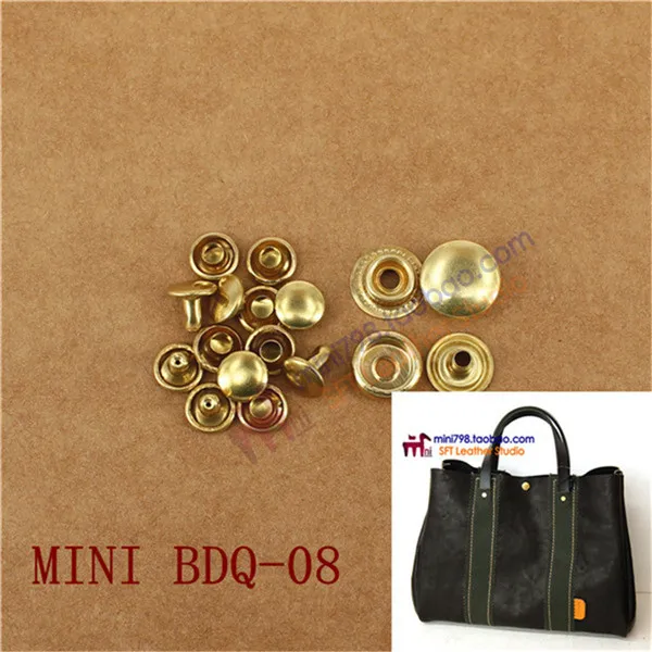 DIY Handmade lether bag hardwares Luggage accessories MINI version of