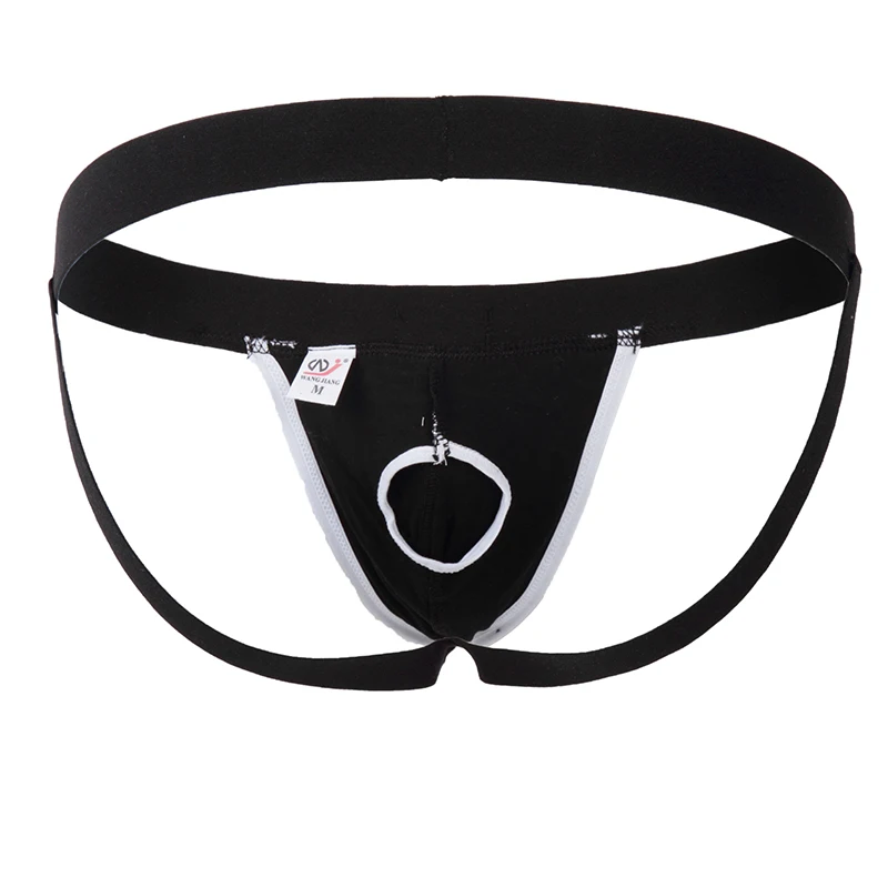 AIIOU сексуальное нижнее белье мужские стринги G String T back для геев с суспензорием