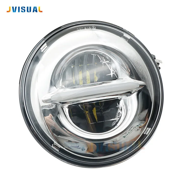 

5.75 Inch Silver Arrow Style 883 Projector LED Headlight 5 3/4" Headlight for Harley Sportster XL 883 1200 Headlight
