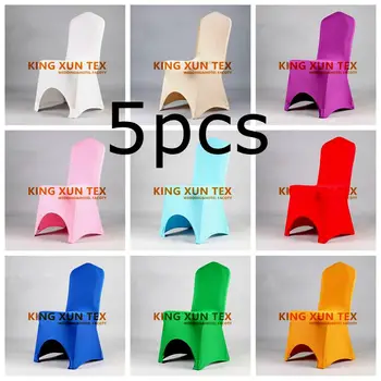 

Arch Front Lycra Spandex Chair Cover Banquet Wedding Stretch Chair Cover Event Dining Decoration