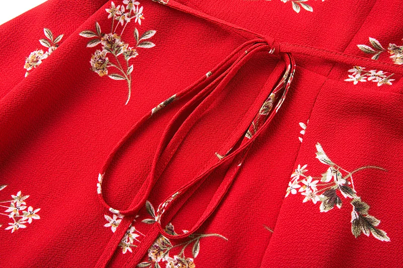 BONGOR LUSS Women Summer Dress 2017 V-Neck Cape Short Sleeve Casual Mini Dress Boho Beach Vinatge Floral Print Dress Sundress (10)