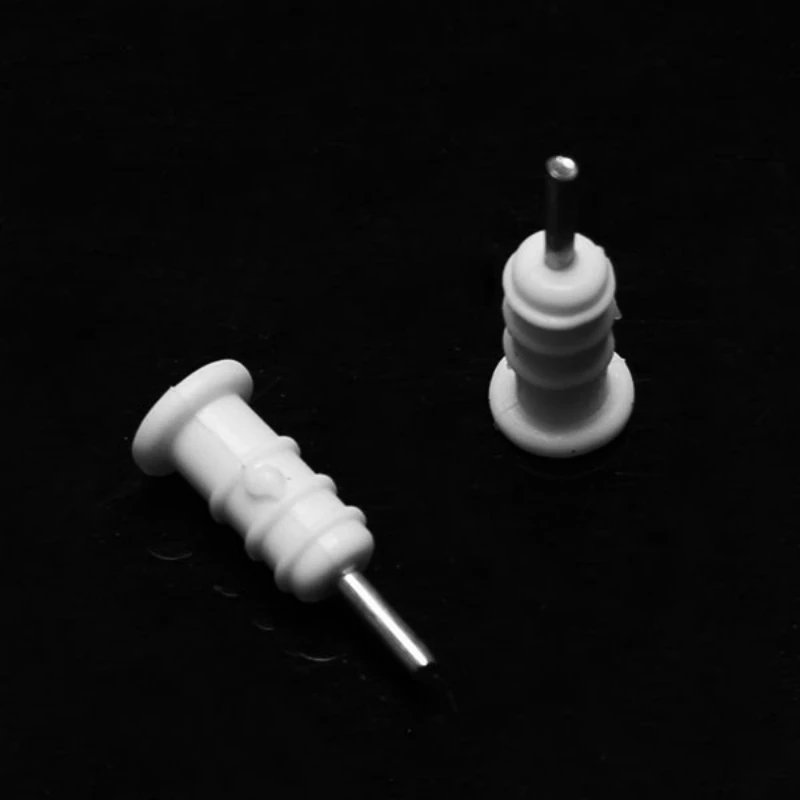 New 1 pair Anti Jack Dust Dock Cover Headphone Cap Plug Stopper for
