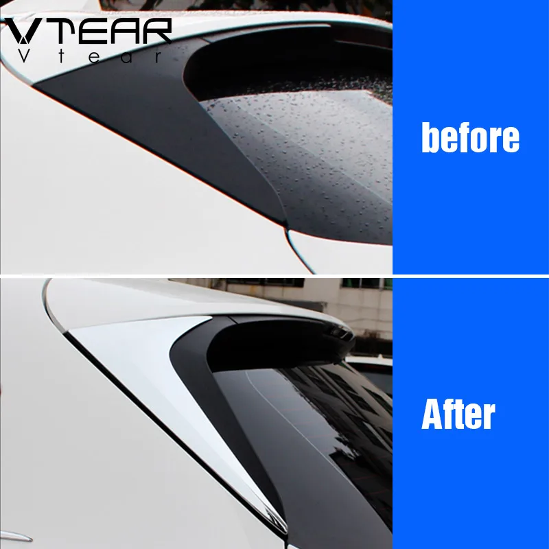 Vtear для мазда Mazda CX 5 CX5 KF 2019 2018 2017 аксессуары накладка на заднее стекло спойлер