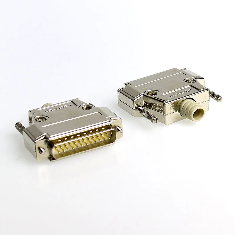 25 Pin D SUB DB25 серийный Мужской Разъем позолоченный медный прямой ножной разъем 2