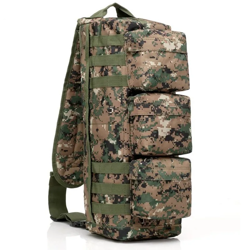 

Army Fan Tactical Camouflage Military Bag Climbing Hunting Hiking Training Bag Men Women Outdoor Sports Single Shoulder Bags