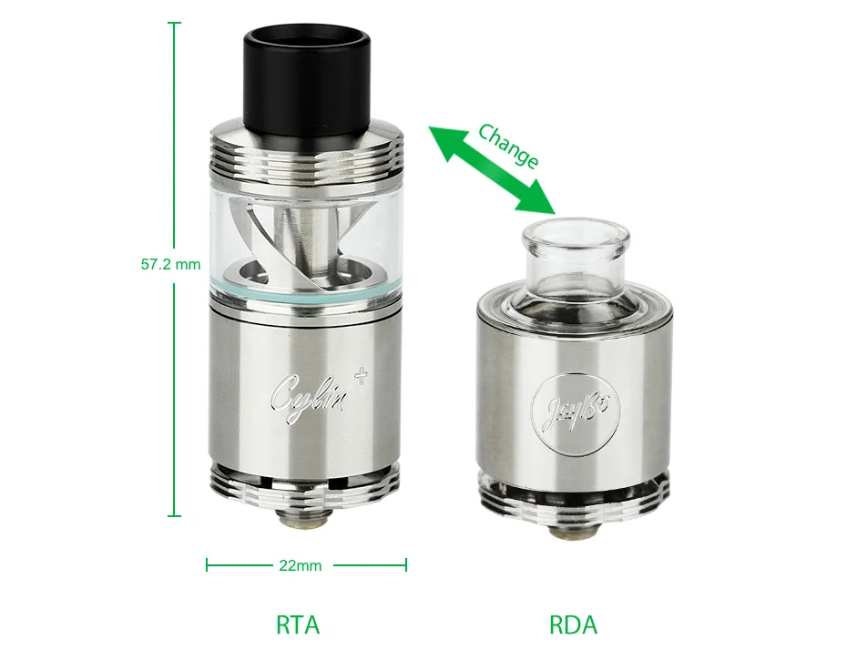 WISMEC Cylin Plus RTARDA Tank Kit - 3.5ml1