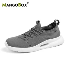 Latest Sport Running Shoes Mens Mesh Breathable Gym Outdoor Shoes Male Anti-Slip Jogging Sneakers Lace Up Athletic Footwear Boy