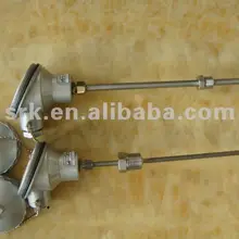 K Тип термопары с 1/2NPT, SS 304 оболочка, 0-1000C диаметр; 6 мм, длина: 200 мм, быстрая