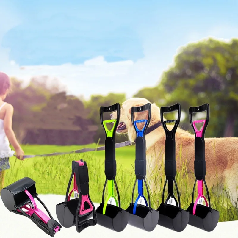 

Creative Long Handle Dog Cat Pet Pooper Jaw Poop Scoop Clean Pick Up Popular Designed