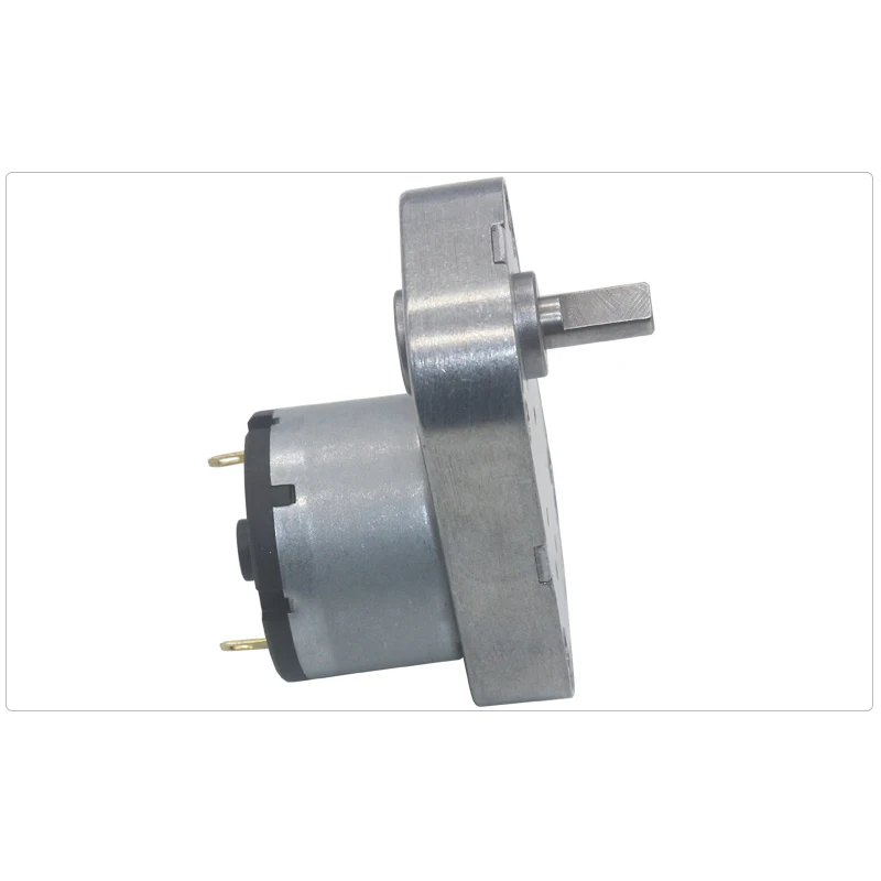 

DC 12v-24V 55RPM- 95RPM Low Speed High Torque Worm Metal Gearbox Gear Motor Reversible Electric Geared Motor Quality Gearmotors