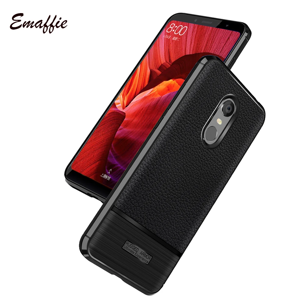

Emaffie For Xiaomi Redmi Note 5 Case Cover For Xiaomi MI 8 SE Cases Redmi 5 Plus Back Phone Case Xiaomi Mi A1 A2 5X Silicon Capa