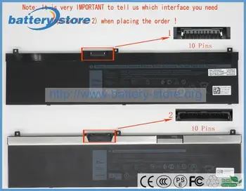 

Free ship 8070mAh, 97W Genuine battery NYFJH 0WMRC77I 7M0T6 0VRX0J for Dell Precision 7330 , Dell Precision 7530