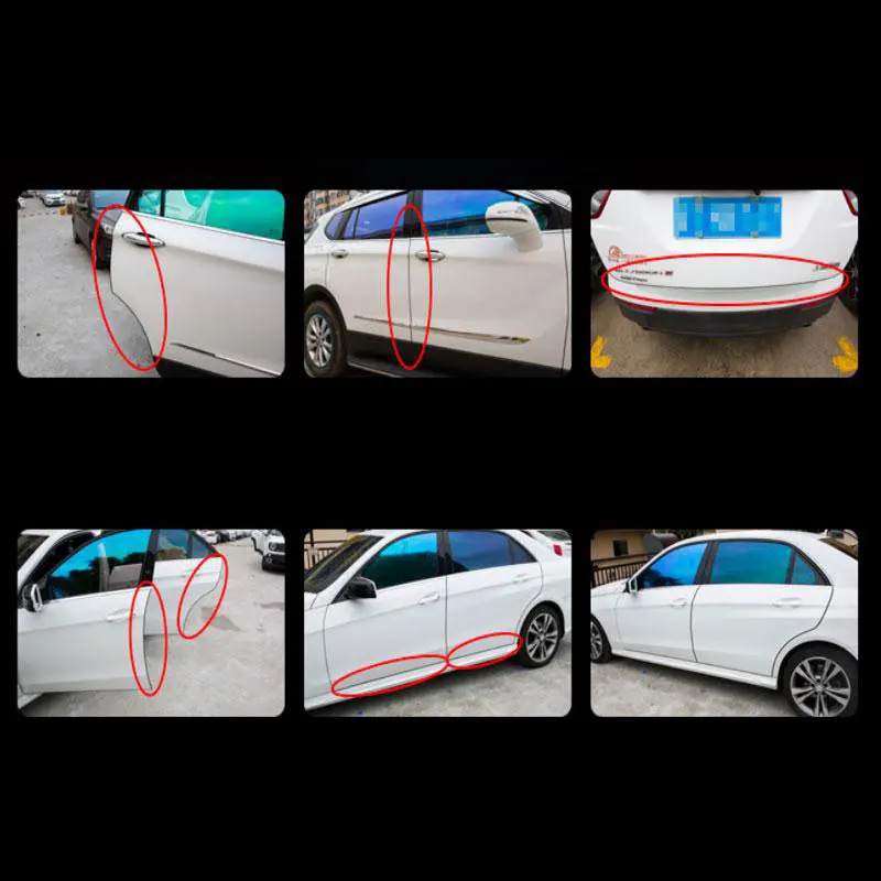 10 м автомобильный протектор края двери автомобиля уплотнительная лента уплотнение с клеем Универсальный u-образный Анти-пыль звукоизоляционные уплотнительные полосы отделка