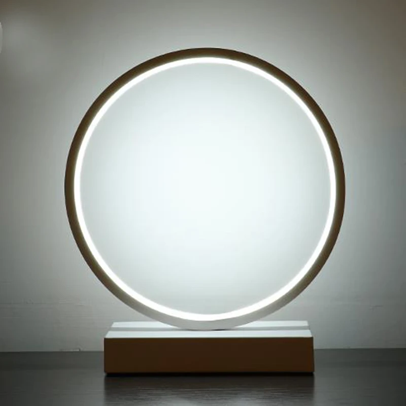 circle desk lamp