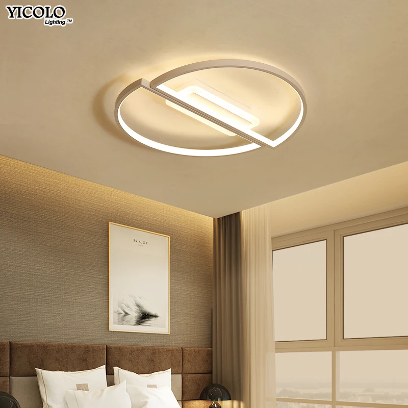 

Remote Control Modern Led Ceiling Lights Ceiling Lamp for Living Room Flush Mount Indoor Lighting Bedroom Kitchen Bathroom dero