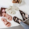 Women's Sandals Jelly Shoes 2022 Summer Solid Color Comfortable Female Beach Shoes Chunky Sandals For Woman Non-Slip Shoe ► Photo 3/6