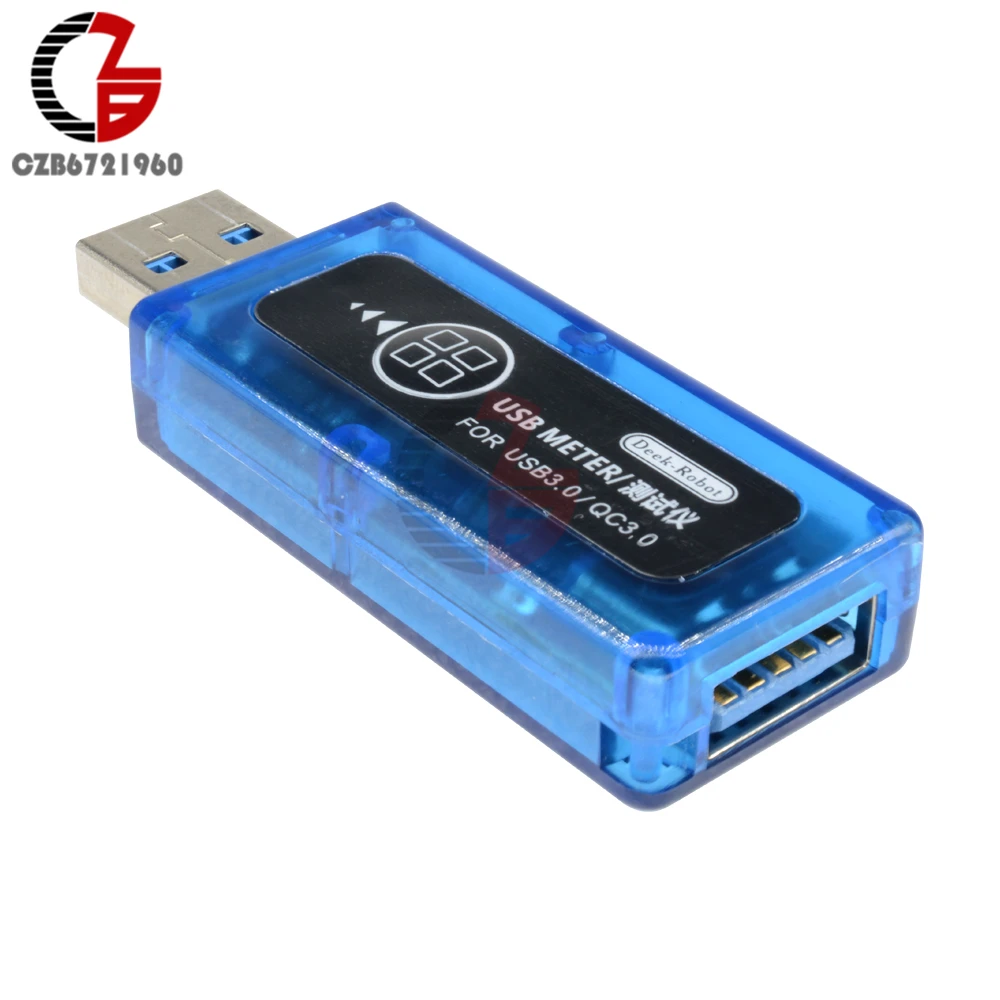 USB 3 0 тестер постоянного тока 7 в 22 а 65 Вт OLED цифровой вольтметр Амперметр мощности