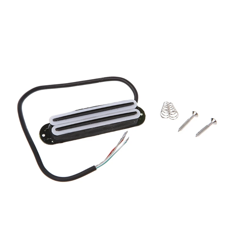 

Dual Hot Rail Blaster Coil Humbucker Pickup for ST TL Strat Electric Guitar