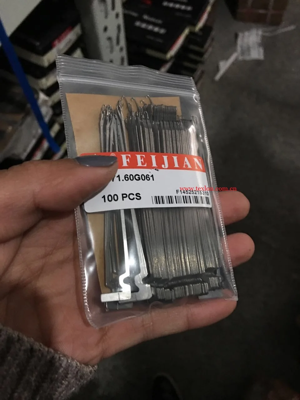 

Lonati GL642 Scoks Machine FeiJian Needles VO 71.60 G061 / VO 71.60 G062 / VO 71.60 G064
