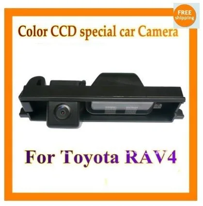

high quality color CCD Car Reverse Rear View backup Camera parking rearview For Toyota RAV4 RAV 4