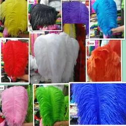 Большой полюс страусиное перо перья 5 шт. 60-65 см/24-26 дюйм(ов) Природный перо для Свадебные украшения