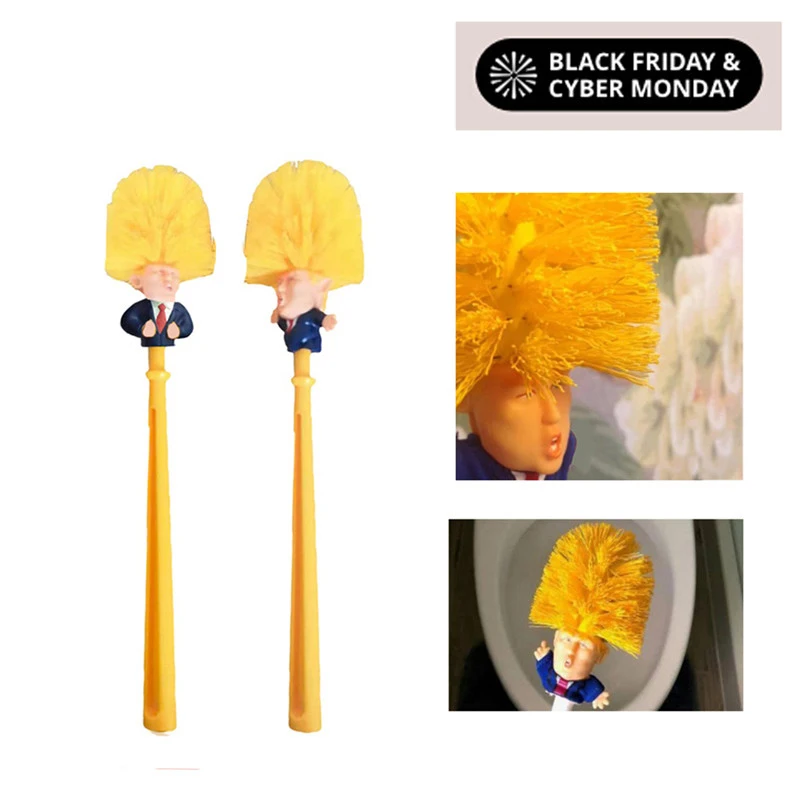 Random-Send-Toilet-Brush-Holders-WC-Borstel-Donald-Trump-Original-Trump-Toilet-Brush-Make-Toilet-Great