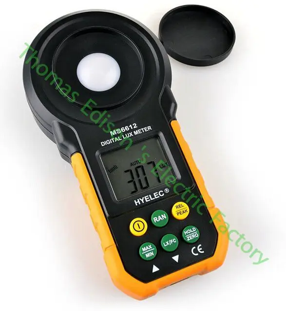 High quality MS6612 200000 Lux Light Meter Test Spectra Auto Range