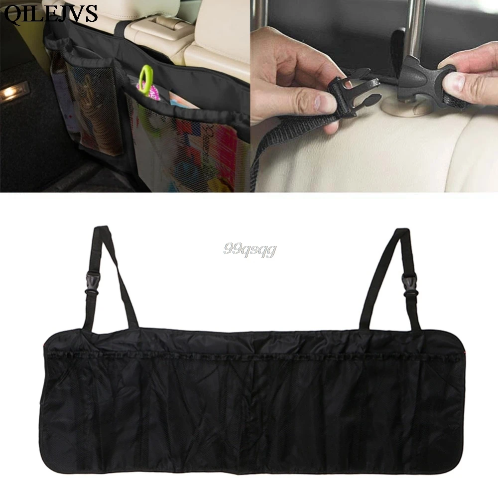 

Car Seat Back Tidy Organiser Multi-Pocket Bag Auto Travel Storage Hanging Holder 1PC Drop shipping