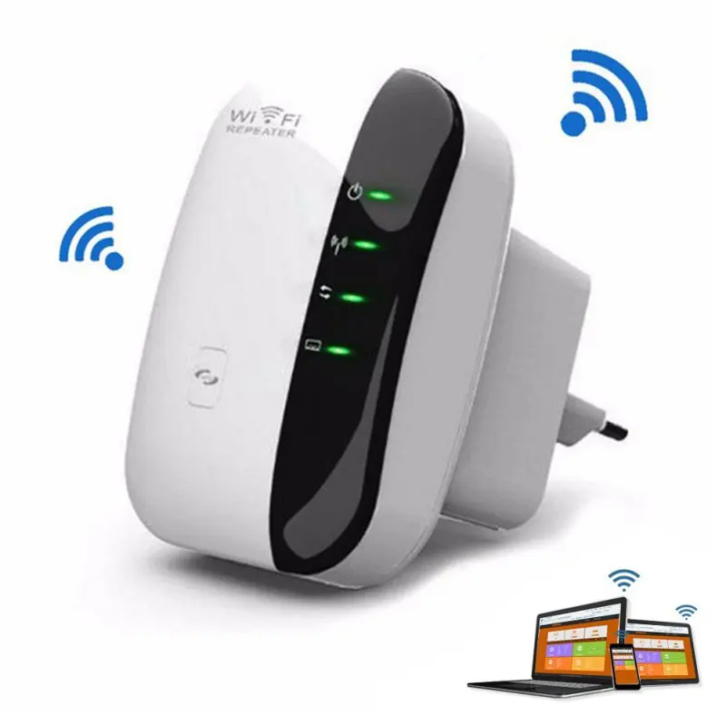 EU Plug Amplificador Repetidor Wireless de sinal wifi 300mbps tp link tplink wi fi repeater router