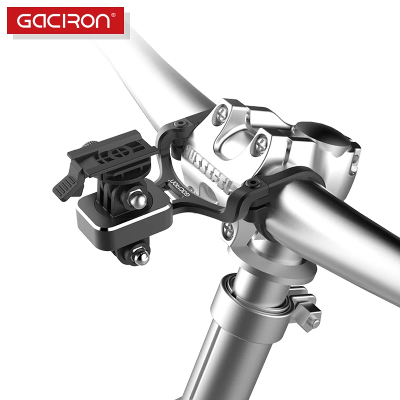 Flash Deal GACIRON Road Bike Aluminum alloy Multifunction CameraBicycle computer Holder Adjustable 31.8mm Handlebar Mount Bracket Extended 1