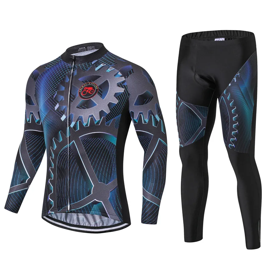 Buy Teleyi 2017 Team Men Long Sleeve Cycling Clothing