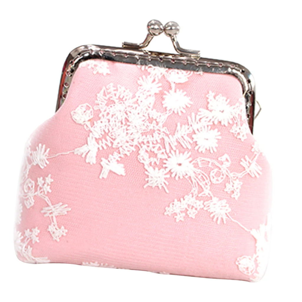 Handmade Metal Kiss Clasp Frame Flower Clutch Purse Complete Kits for Making Your Own Handbag