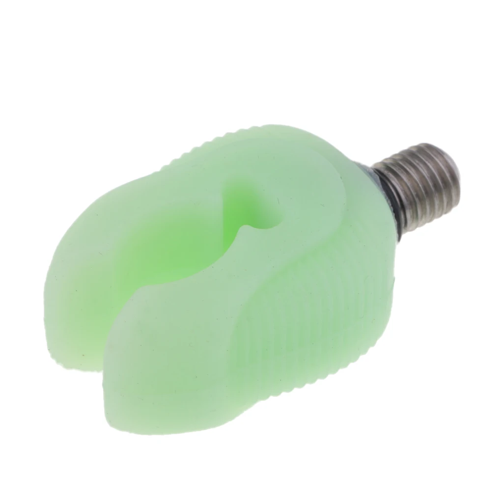 

Silicone Luminous Butt Rests/Rod Rest/Back Rest use with Rod Pod Bank Sticks Fishing Rod Butt Grips