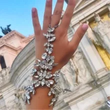 Модные роскошные свадебные богемные браслеты с кристаллами, летние пляжные браслеты на ногу, сексуальные браслеты на цепочке, женские вечерние ювелирные изделия