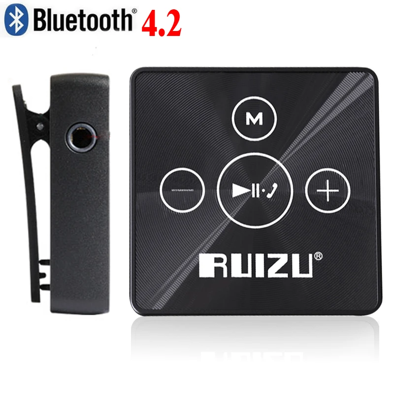 

New Original RUIZUX15 Bluetooth Sport MINI MP3 Player Support phone Bluetooth transmission Music with chip Car MP3 Bluetooth 4.2