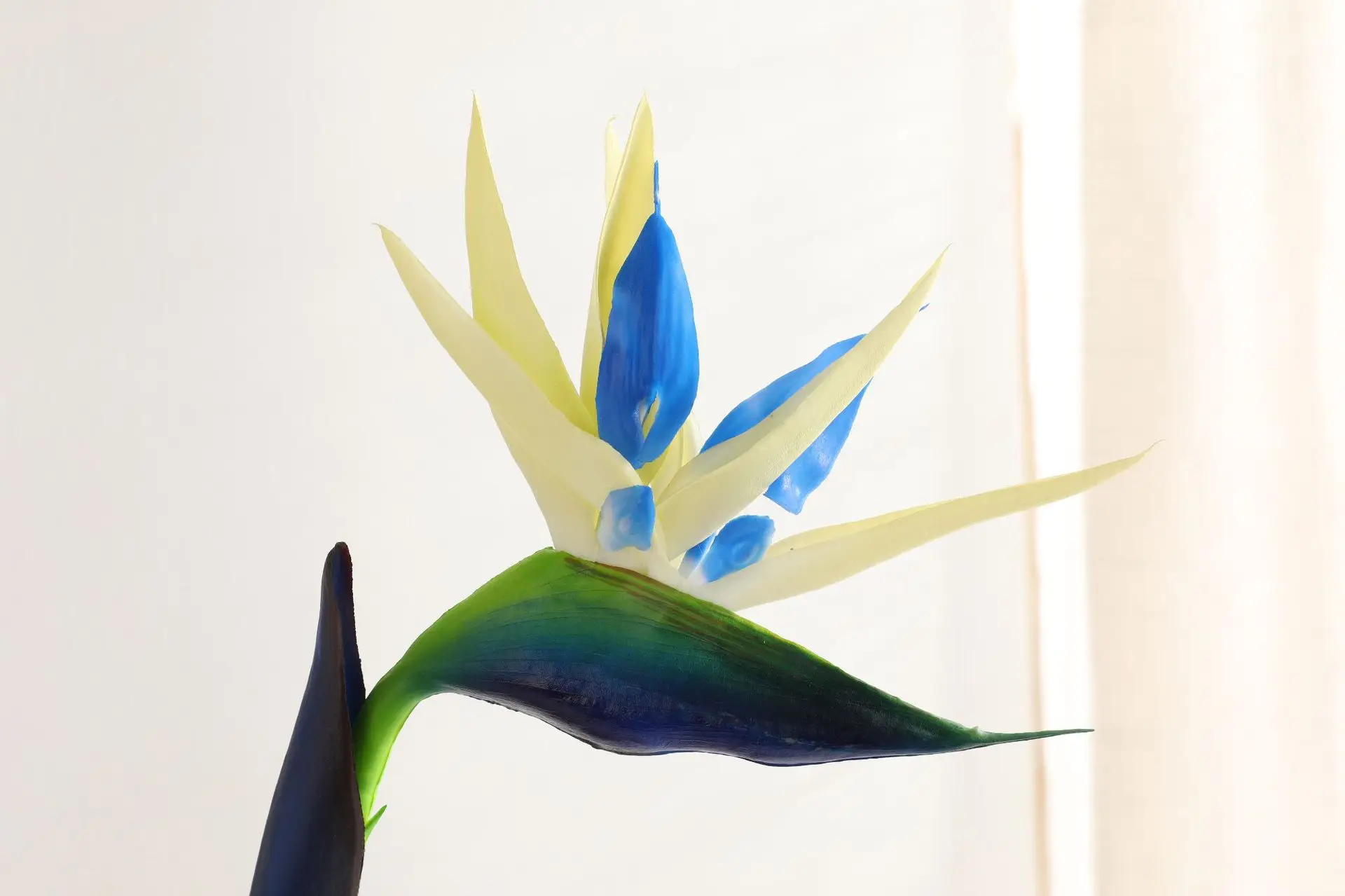 Высокая-класс 1 филиал небесная птица Искусственные цветы дом Декоративные искусственные цветы искусственные растения, ненастоящие растения