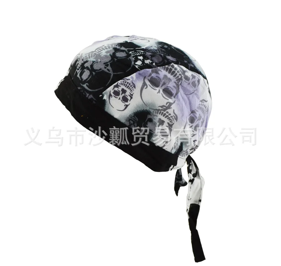Хип хоп Череп Durag Cap мотоцикл шарф платок Бандана Pirate Hat Cap|motorcycle scarf|headscarf bandanabandana