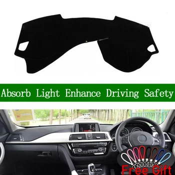 

For BMW 3 series 3GT 2013 2014-2019 Right Hand Drive Dashboard Cover Car Stickers Sun Shade Dash Mat Carpet Interior Accessories