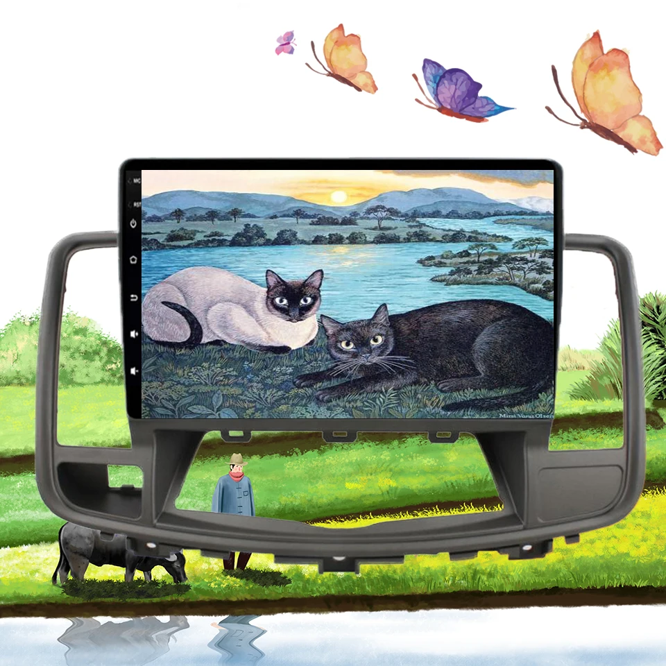 Excellent android 9.1 car dvd 10.1