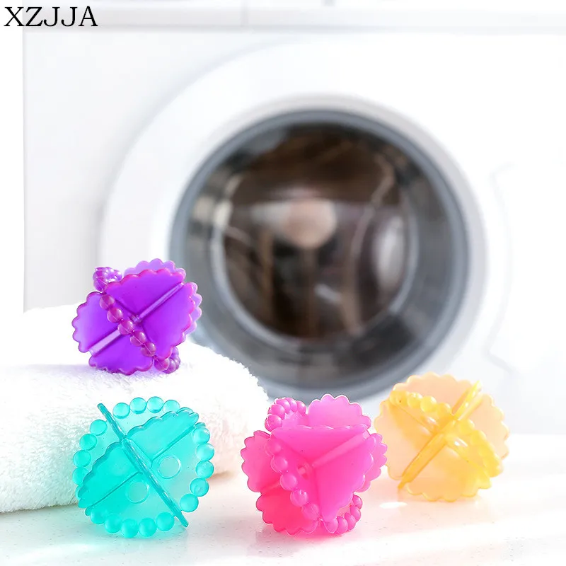 

6Pcs/set Washing Machine Anti-Winding Laundry Balls Wash Laundry Dryer Fabric Soften Helper Cleaner Reusable Laundry Products