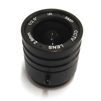 

5.0MP HD 2.8mm CCTV Lens Manual Focal CS mount IR 1/2.5" 5mp 115 degrees for Security IP Camera
