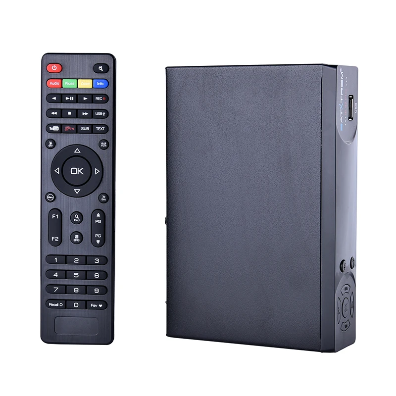 Satxtrem IPS2 Plus DVB-S2 Full HD 1080p Satellite TV Receiver Free Subscription Cccams Cline For 1 year Spain Europe IPTV TV Box