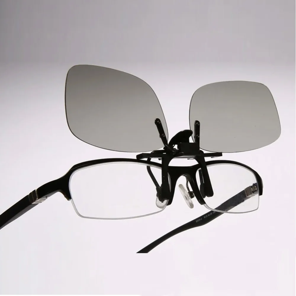 

top Quality Clip-on 0.72mm Thickness 3D Glasses for Myopia Watching for LG Cinema Passive 3D TVs and 3D RealD Cinema