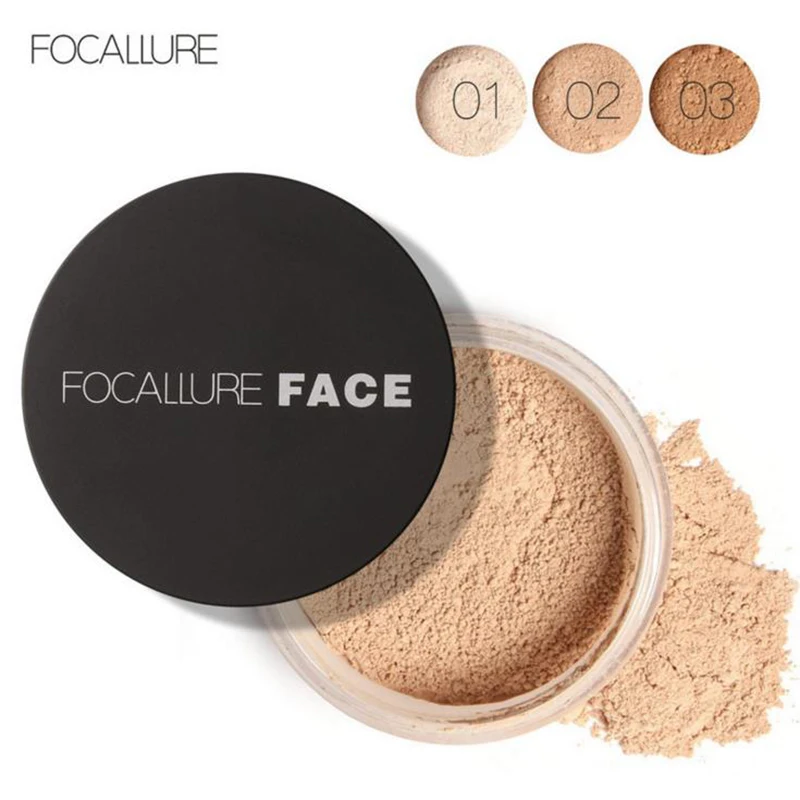 

FACALLURE Oil-control Makeup Transparent Powder Loose Powder Face Makeup Waterproof Loose Powder Skin Finish Powder