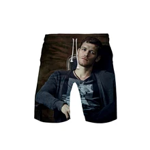 ТВ серия Дневники вампира Niklaus Mikaelson летние мужские модные трендовые шорты популярные повседневные летние шорты