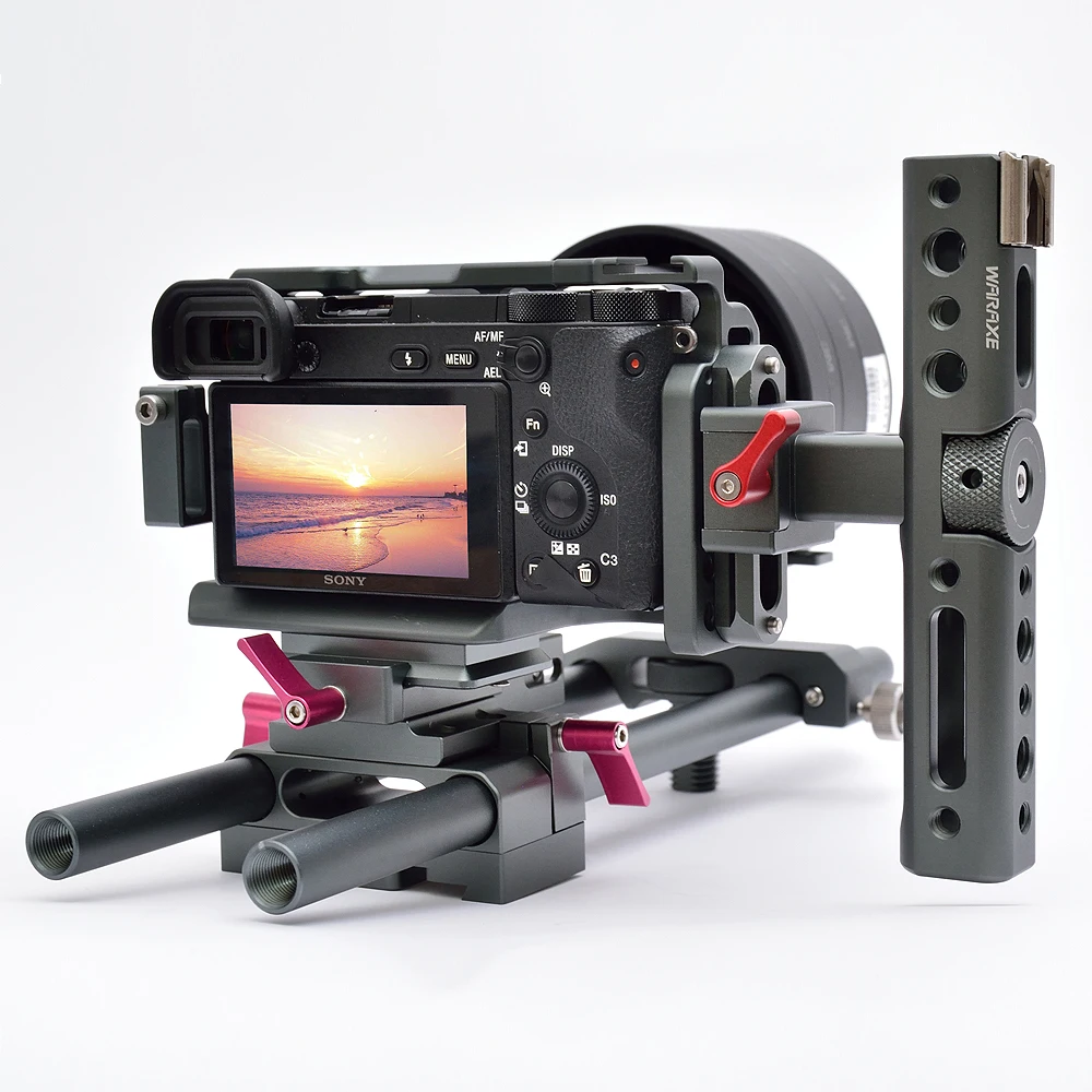 Комплект для профессиональной фотосъемки Rabbit клетка видеокамеры подходит Sony A6000