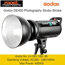 Godox DE400 400W 400WS Pro Photography Studio Strobe Flash Light Lamp Head 220V