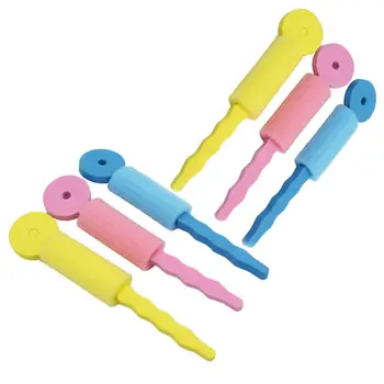 

6Pcs Magic Sponge Hair Care Hairdressing Curler Roller DIY Styling Accessories new